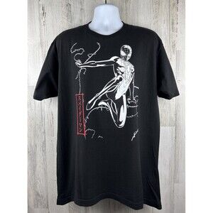 Marvel Comics Spiderman Japanese Kanji T Shirt XL (23”x31”)